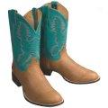 Juztin Western Boots - Cammel Ranch Calf (for Men)