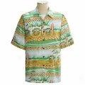 Kahala Rayon Aloha Shirt - Original Art, Short Sleeve (for Men)