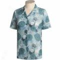 Korinna Georgette Print Camp Shirt - Short Sleeve (for Women