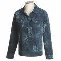 Line Up For Sport Indigo Lace Jean Jacket (for Women)