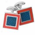 Link Up Sting Ray Cuff Links - Square