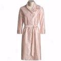 Margaux Silk Coat Dress With Detachable Pins -  Sleeve (for Women)