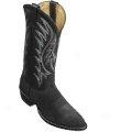 Nocona Western Boots - Sueded Elephant Hide (for Men)