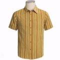 Prana Gig Zag Stripe Shirt - Short Sleeve (for Men)