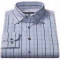 Robert Barakett Plaid Sport Shirt - Jacquar,d Long Sleeve  (for Men)