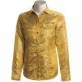 Roper Shiny Brocade Western Shirt - Long Sleeve (for Women)