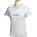 Sage Ripple Logo T-shirt - Short Sleeve (for Women)