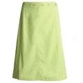 Susan Bristol A-line Soft Wash Poplin Skirt (for Women)