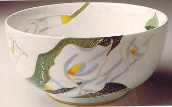 Boehm Calla Lily Bowl