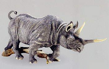 Boehm Porcelain Black Rhinoceros