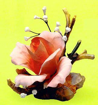 Boehm Porcelain Blessings Rose