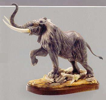 Boehm Porcelain Bull Elephant