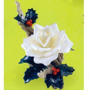 Boehm Porcelain Christmas Rose