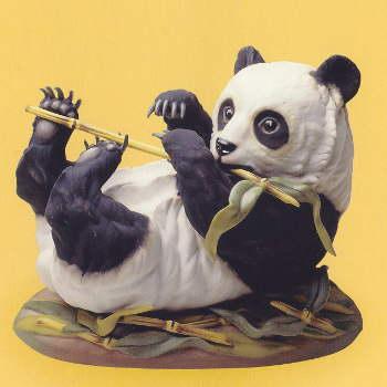 Boehm China Panda Reclining