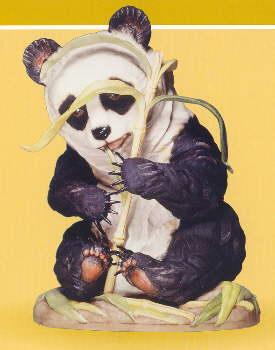 Boehm Porcelain Panda Sitting