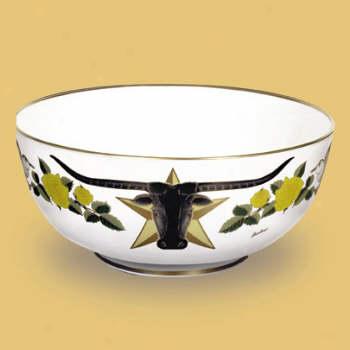 Boehm Porcelain Twxas Bowl