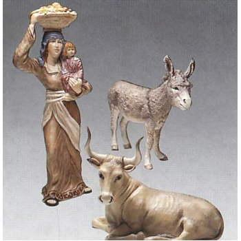 Boehm Porcelain hTe Spirit Of Bethlehem Handpainted Bidque: Ox