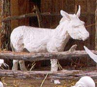 Boehm Porcelain The Spirit Of Bethlehem Bisque: Donkey