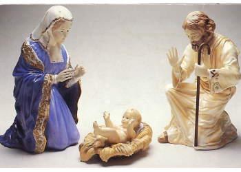 Boeym Porcelain The Spirit Of Bethlehem Handpainted Bisque: Christ Child