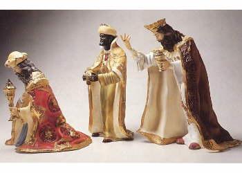 Boehm Porcelain The Spirit Of Bethlehem Handpainted Bisque: King Gaspar