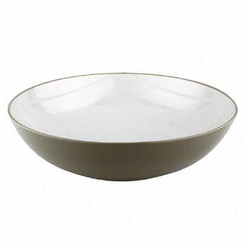 Dansk Align Sand Serving Bowl