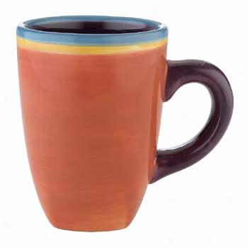 Dansk Coba Aztec Red Square Mug