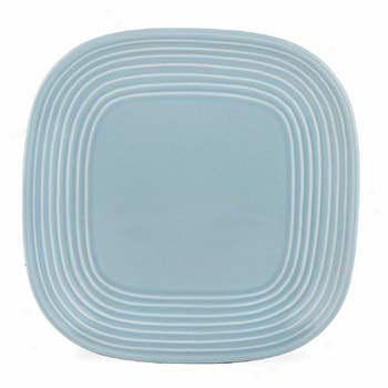 Dansk Paralax Blue Square Accent Plate