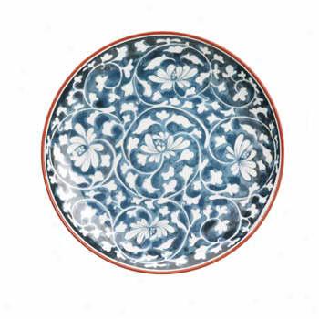 Dansk Tapestries Set Of 4 Coupe Plates