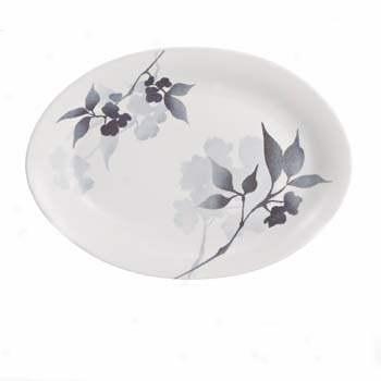 Dansk Whisperwwoods Cherry Branch Oval Platter