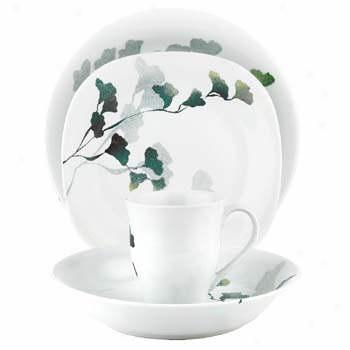 Dansk Whisperwoods Ginkgo Branch 16 Piece Set