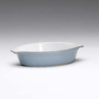 Denby Azure Small Oval Dish