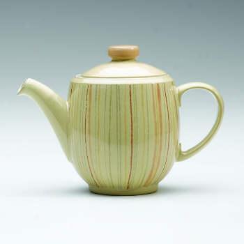 Denby Caramel Stripes Large Teapot