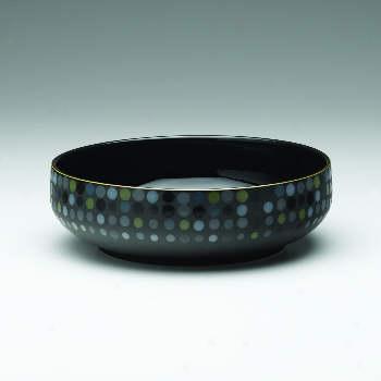 Denby Jet Dots Soup/cereal Bowl