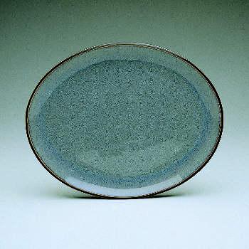 Denby Jet Small Oval Tray