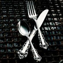 Gorham Medici Sterliny Silver Flatware Cold Meat / Buffet Fork