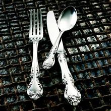 Gorham Melrose Sterling Silver Flatware Pierced Tablespoon