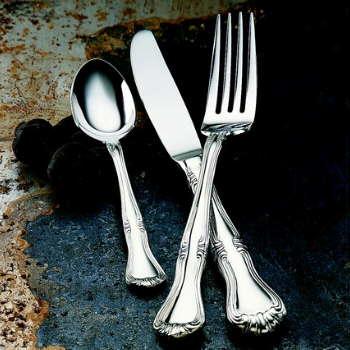 Gorham Valcourt Stainless Flatware 7 Piece Enteetainment Set