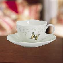 Len Butterfly Meadow Tiger Swallowtail Cup & Sauc