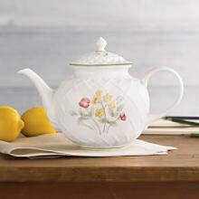 Lenox Artist Sketchbook Carved Teapot