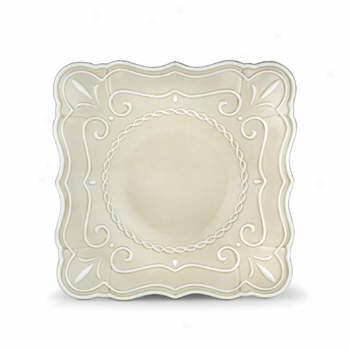 Lenox Butlers Pantry Patisserie Square Accent Plate