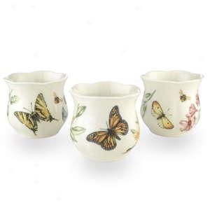 Lenox Butterfly Meadow Set Of 3 Votives