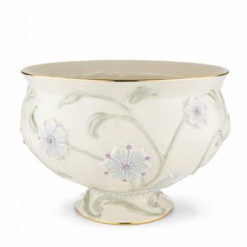 Lenox China Gem Blossoms Statement Goblet