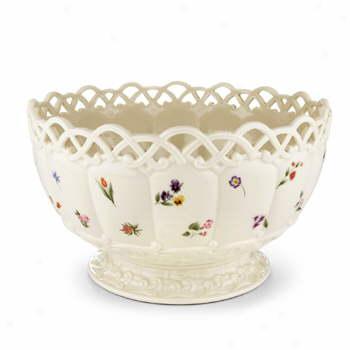 Lenox China Posy Basket Centerpiece Bowl