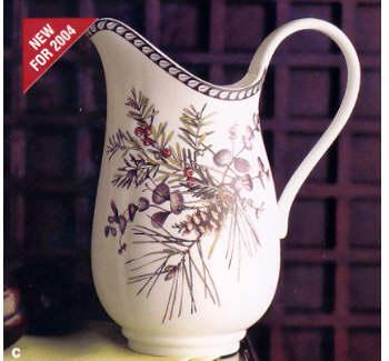 Lenox Etchings Pitcher