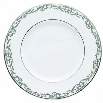 Lenox Fine China Dinnerware Coronet Platinum 9 Inch Accent Plate
