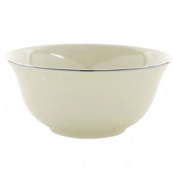 Lenox Fine China Dinnerware Sand Dune Plqtinum Fruitbowl