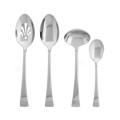 Lenox Kirk Stieff Bright Finish Federal Platinum 4 Painting Hostess Set