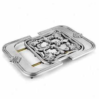 Lenox Kirk Stieff Butlers Pantry Aluminum Expandable Trivet