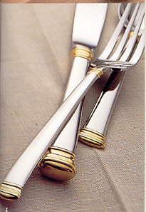 Lenox Kirk Stieff Eternal Gold Salad Fork