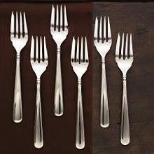 Lenox Pearl Platinum Dessert Fork Set Of 6